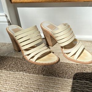 High heel slide dress shoe from dolce vita